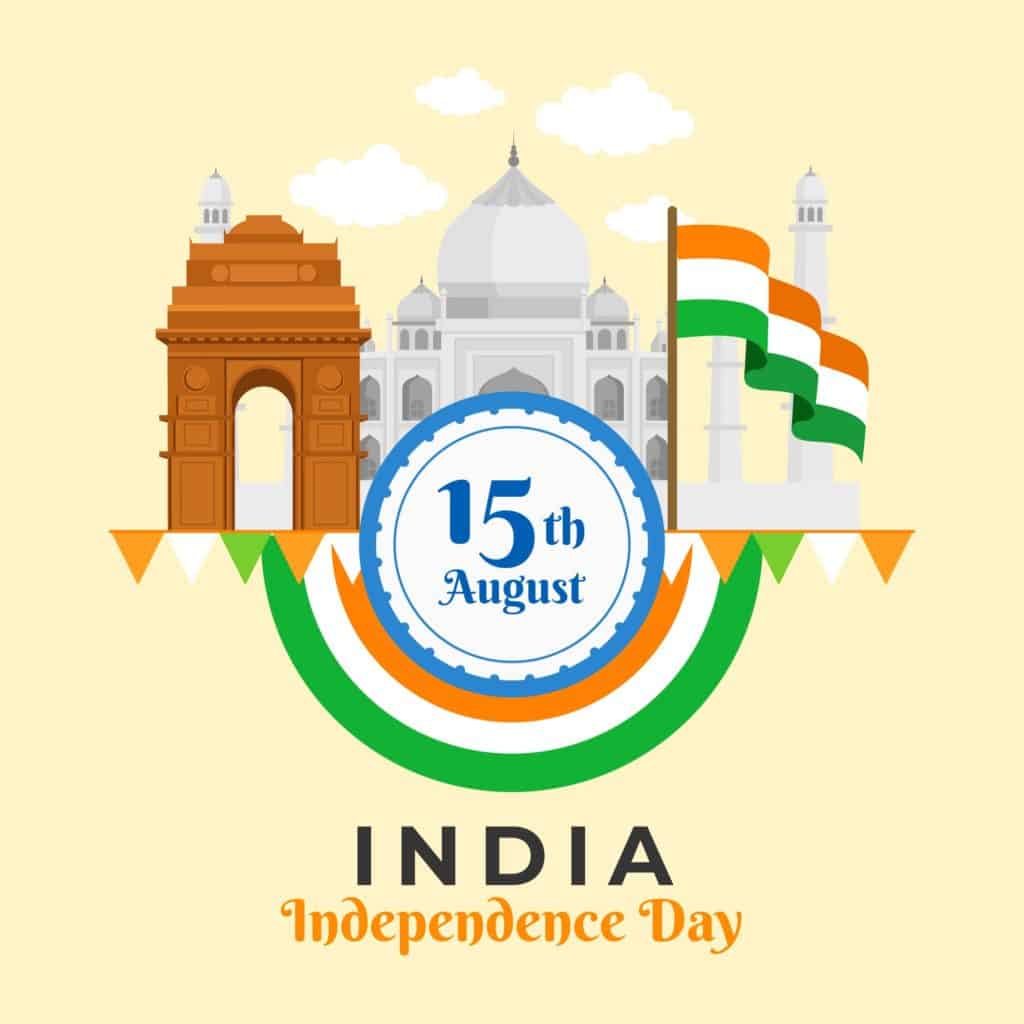 Happy Independence Day Wishes in Hindi 